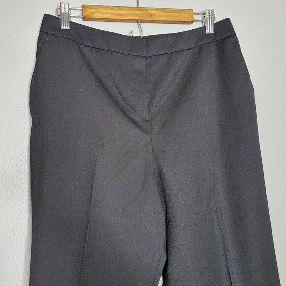 Pendleton Womens Black Wool Dress Pants Academia Business Office Old Money 10 - Picture 3 of 8